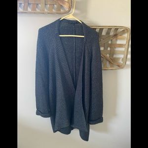 Dark Gray Chunky Cardigan